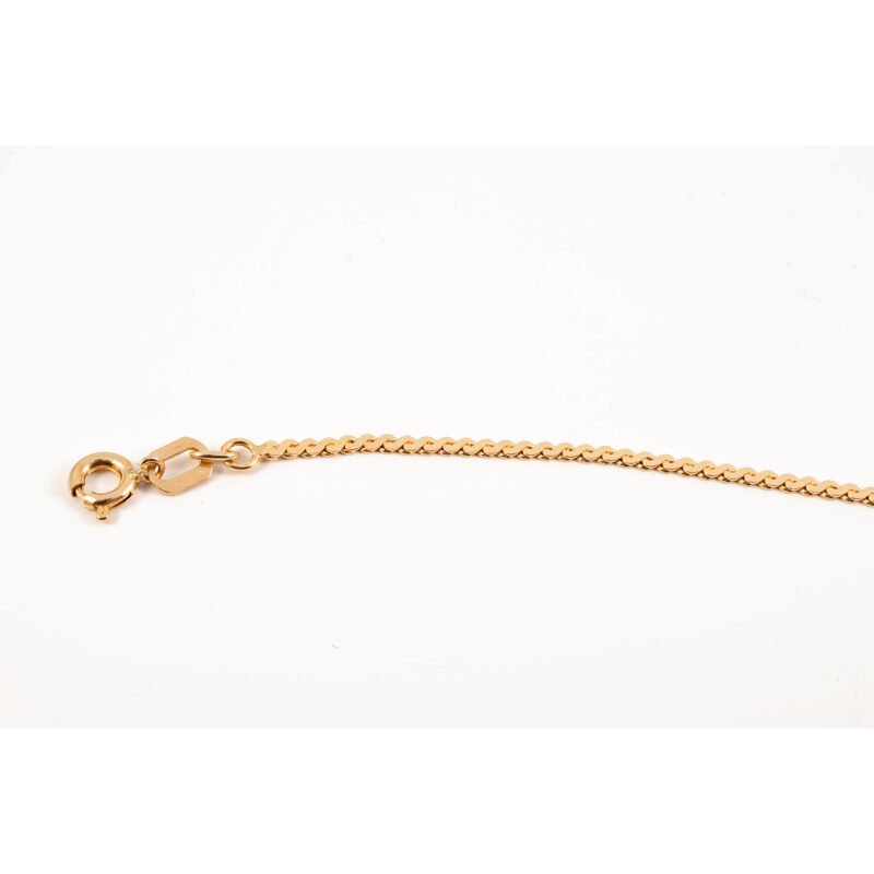 Yellow Gold Serpentine chain