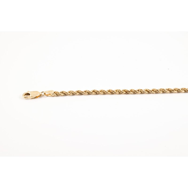 Yellow Gold Rope Chain