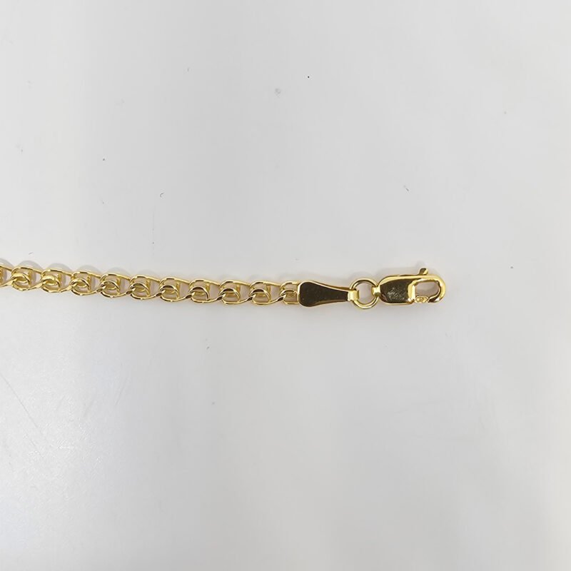 Gold Handcrafted Unique Link Chain